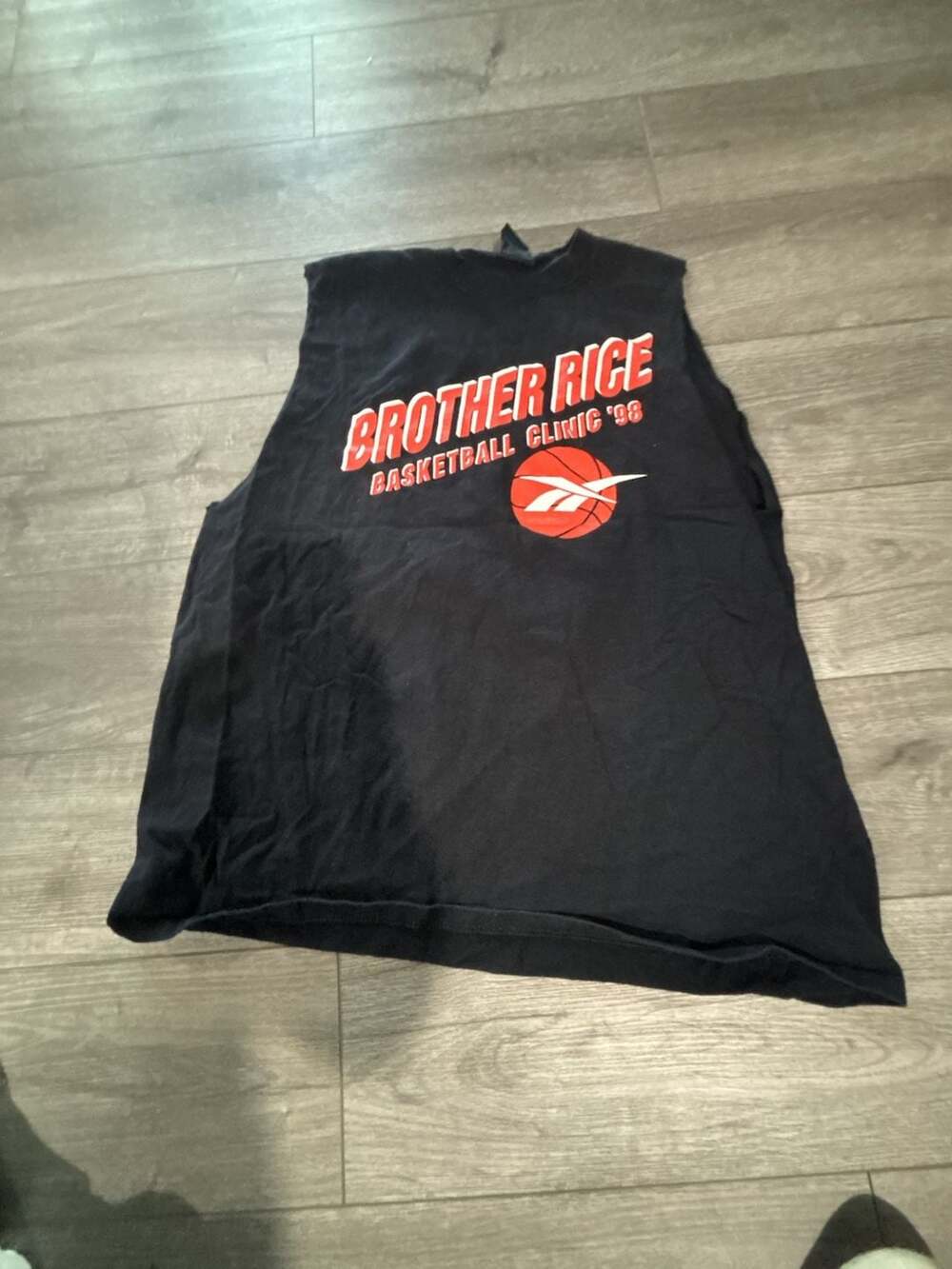 Soffe Choice Brother Rice Basketball Clinic 98 Tank Top Size XL Black